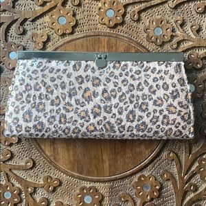 Cheetah Print Clutch